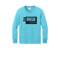 Port & Co® Youth Long Sleeve Core Cotton Tee