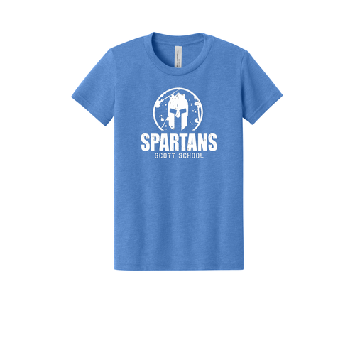 BELLA+CANVAS® Youth Heather CVC Tee