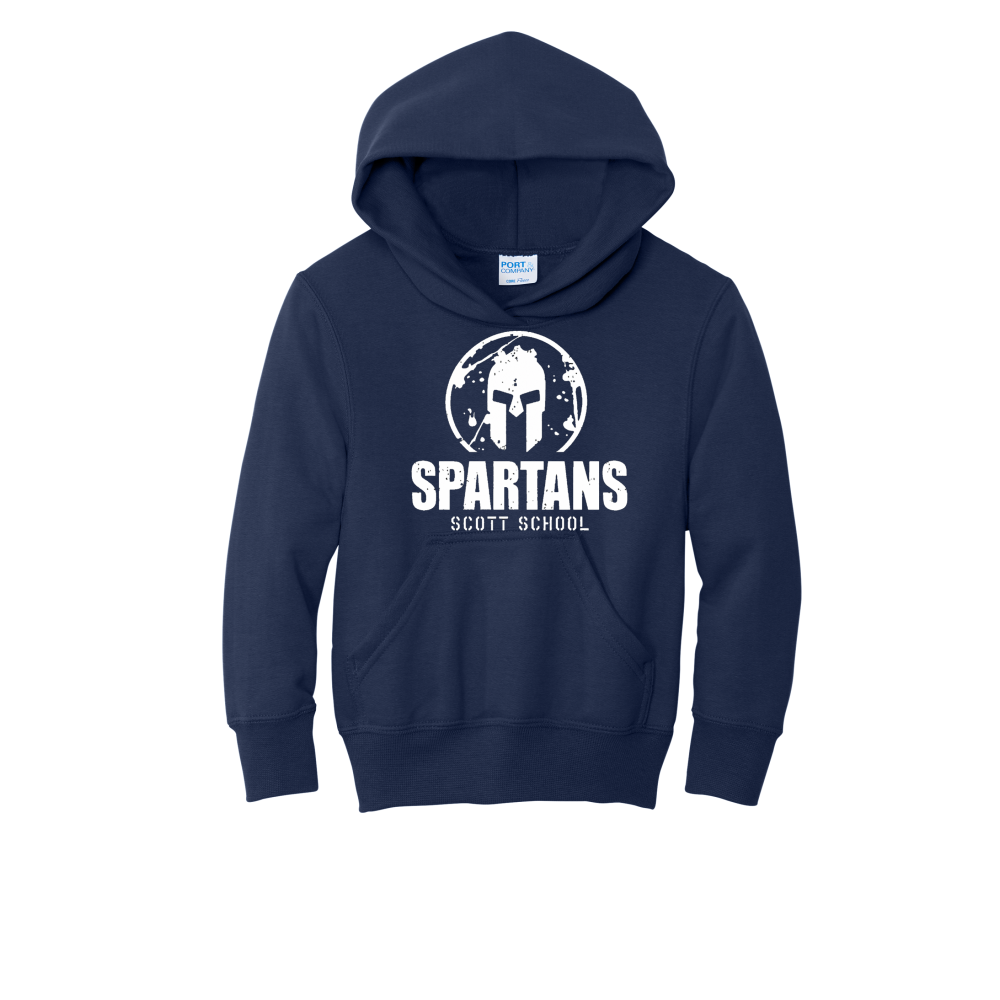 Port & Co® Youth Core Fleece Pullover Hooded Sweatshirt